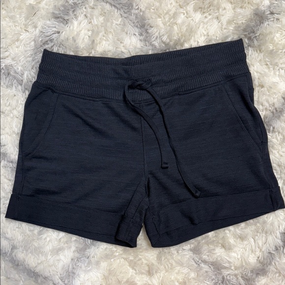 90 Degree By Reflex Dark Gray Athletic Shorts - Picture 1 of 3